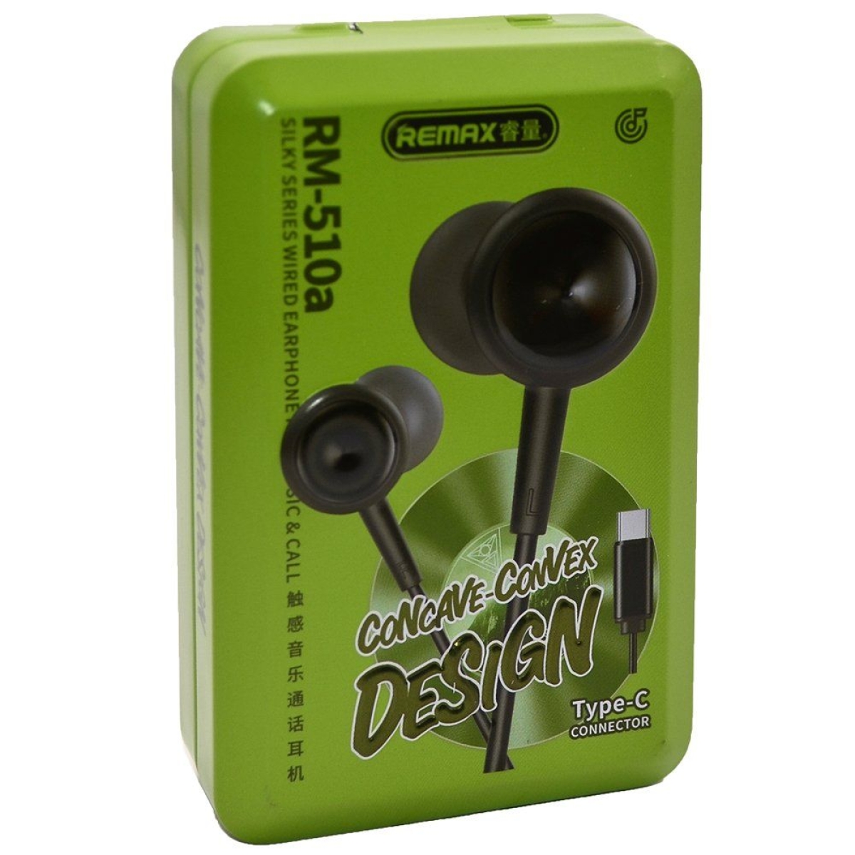 Ενσύρματα In-Ear Ακουστικά Type-C με Μικρόφωνο Remax RM-510A - Image 3
