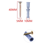 Βίδες 5x40mm & Ούπα E10 Σετ 6 Τεμαχίων BossTools 680126 - Image 2