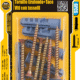 Βίδες 5x50mm & Ούπα E10 Σετ 6 Τεμαχίων BossTools 680127
