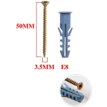Βίδες με Ούπα 3.5x50mm E8 10τμχ BosTools 683675