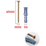 Βίδες με Ούπα 3x45mm E6 12τμχ BosTools 683672