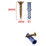 Βίδες με Ούπα 4x20mm E5 19τμχ BosTools 683677