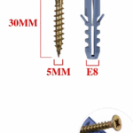 Βίδες με Ούπα 5x30mm E8 10τμχ Bostools 683688