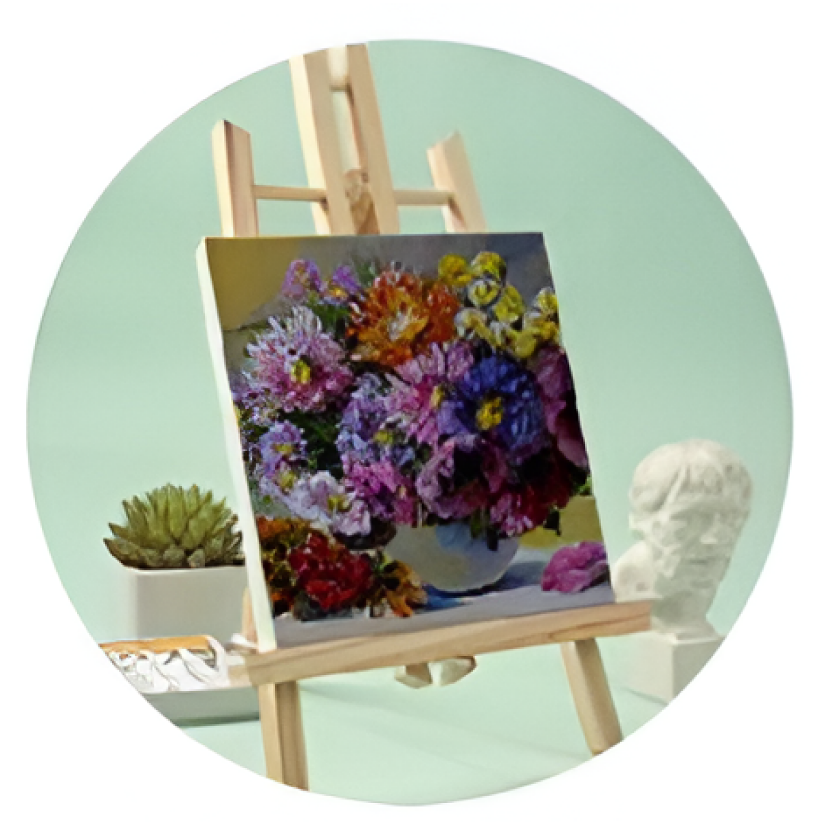 Ξύλινο Καβαλέτο Ζωγραφικής 90cm Alsuomi AL6039 - Image 4