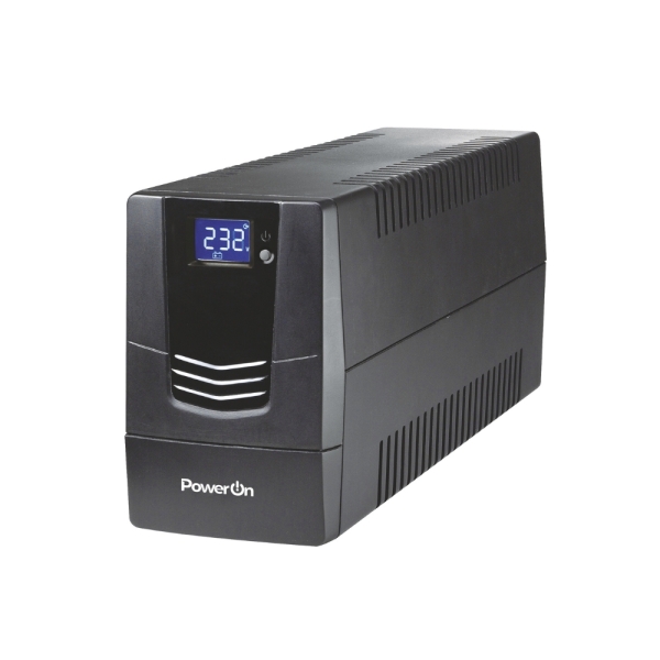 UPS Power On VLD-650 v2.0 Line Interactive 650VA, με οθόνη