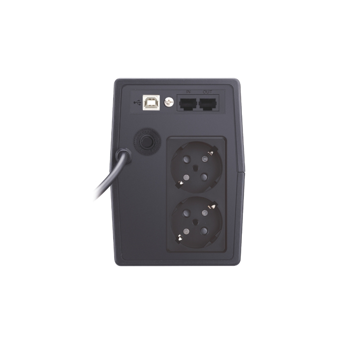 UPS Power On VLD-650 v2.0 Line Interactive 650VA, με οθόνη - Image 2