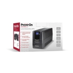 UPS Power On VLD-650 v2.0 Line Interactive 650VA, με οθόνη - Image 3