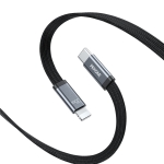 Καλώδιο Φόρτισης WK WDC-C17 USB-C σε Lightning PD 35W 1.2m Μαύρο - Image 3