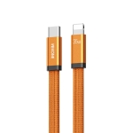 Καλώδιο Φόρτισης WK WDC-C17 USB-C σε Lightning PD 35W 1.2m Πορτοκαλί