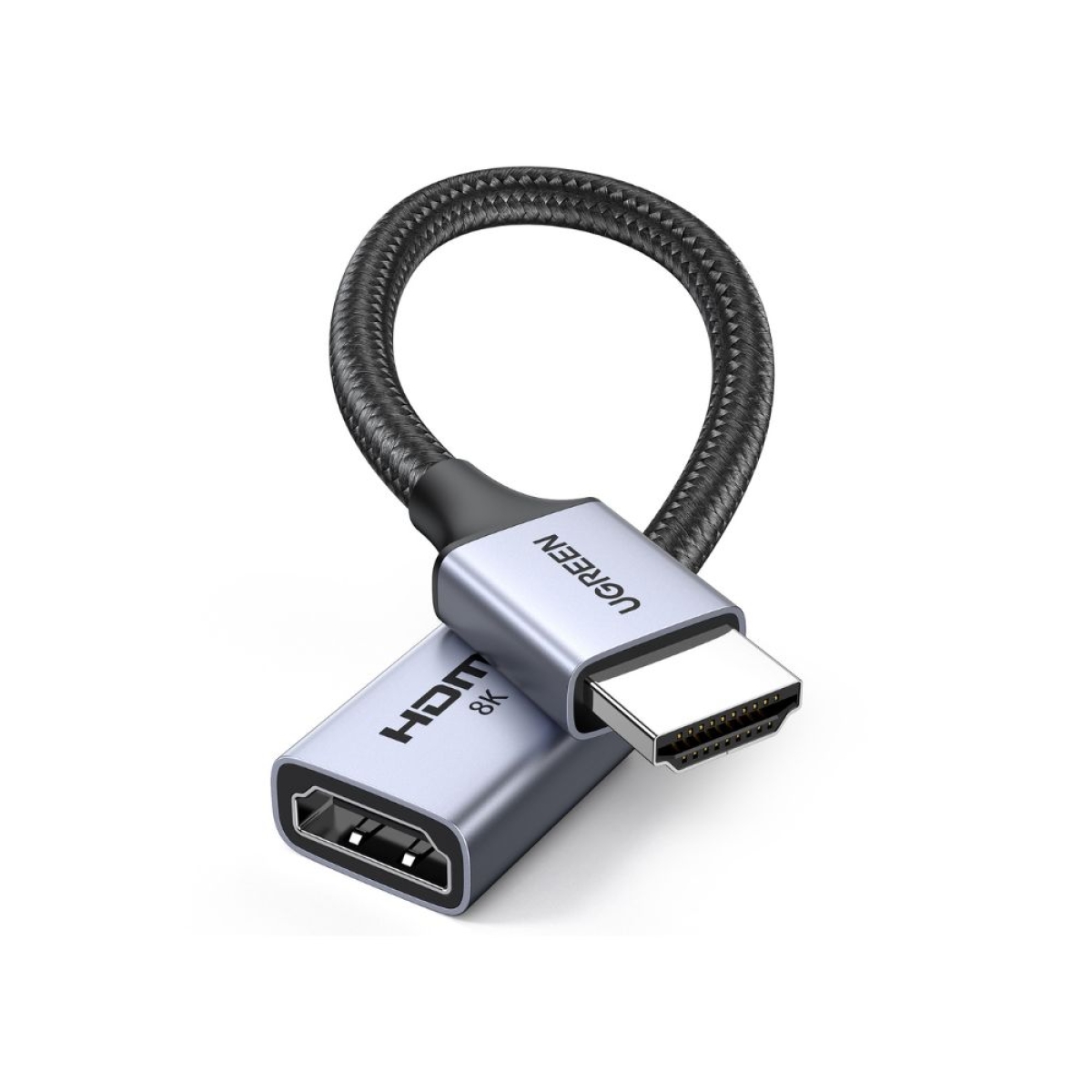 Καλώδιο HDMI M/F 8K/60Hz UGREEN HD165 95890 1m Μαύρο - Image 2