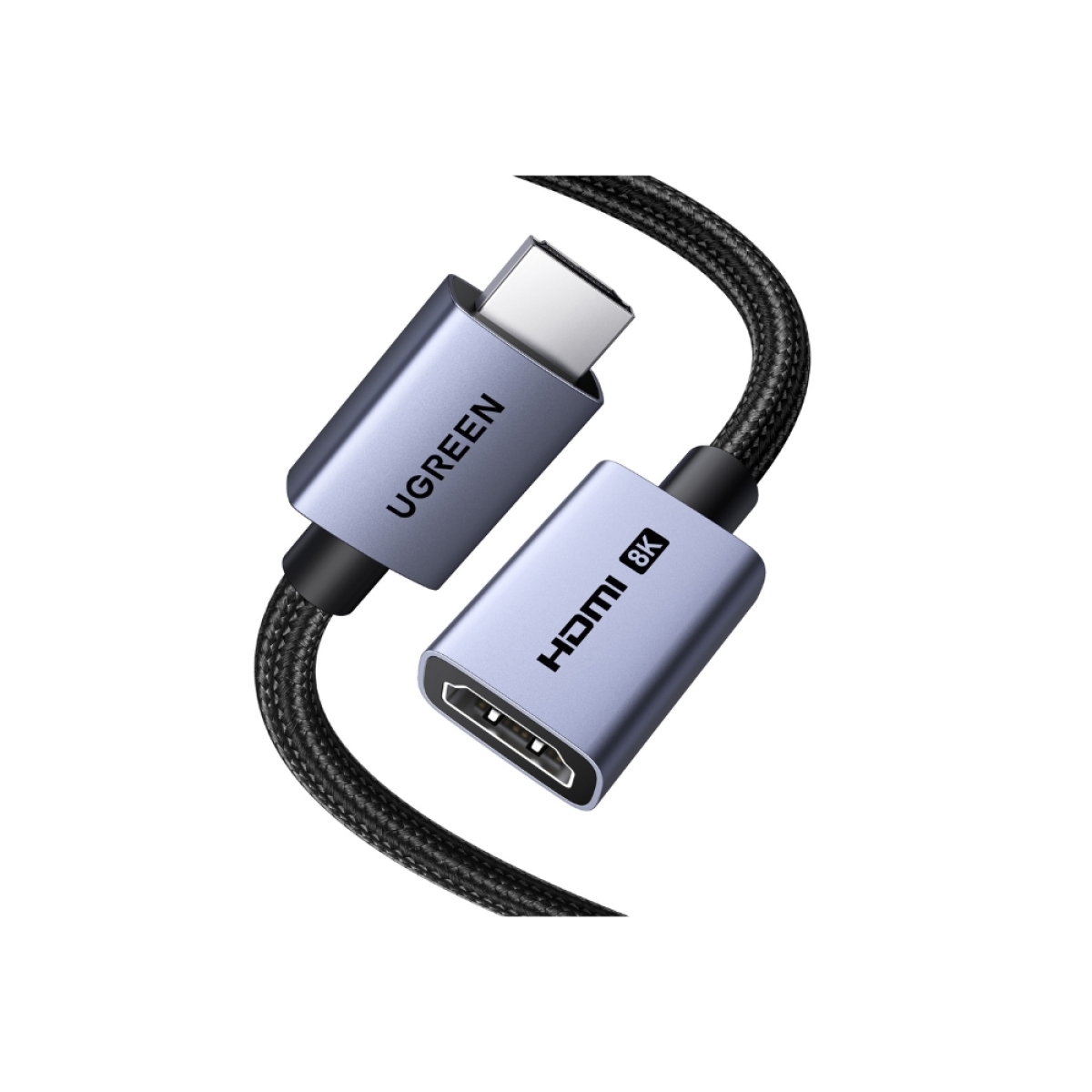 Καλώδιο HDMI M/F 8K/60Hz UGREEN HD165 95890 1m Μαύρο - Image 3