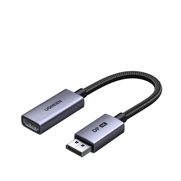 Μετατροπέας DP σε HDMI F/M 4K/60Hz UGREEN DP139 95418 Μαύρο