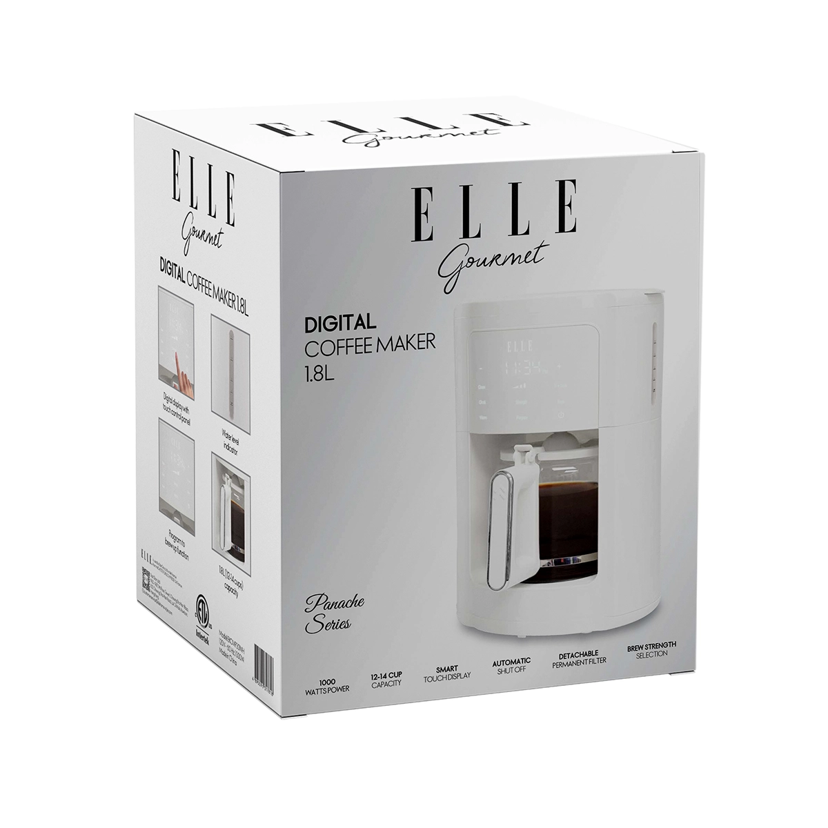 ELLE HOME - EKCMP301WHEU - Λευκό - Image 2