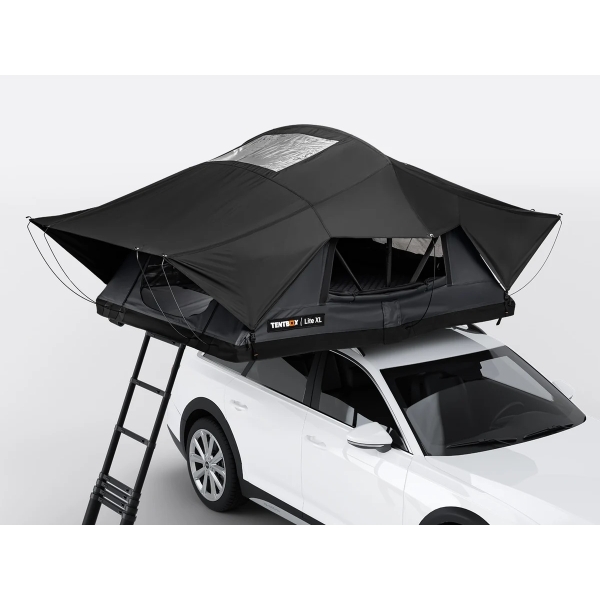 TentBox Lite XL 2026 Flint Σκηνή Camping Οροφής Αυτοκινήτου 4 Εποχών για 4 Άτομα 183x240x115cm TLIXL-FLINT-G5-95374