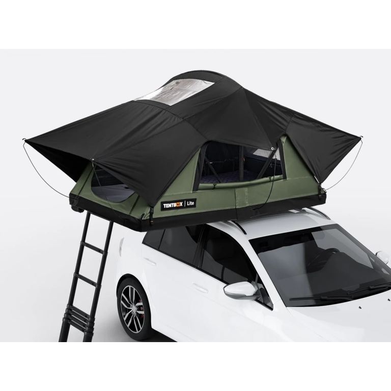 TentBox Lite 2026 Forest Green Σκηνή Camping Οροφής Αυτοκινήτου 4 Εποχών για 2 Άτομα 133x220x105cm TLI-FOR-G5-95350