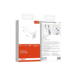 45W GaN Φορτιστής Ταχείας Φόρτισης με 2x USB-C Moxom LX-HC829 - Image 6