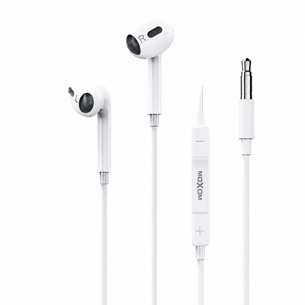Ακουστικά Ψείρες με Καλώδιο Jack 3.5mm Moxom MX-EP102