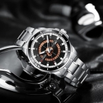 Ανδρικό Αναλογικό Ρολόι 50mm Quartz με Ατσάλινο Μπρασελέ Curren 8359-2 - Image 2