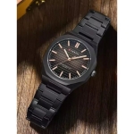 Ανδρικό Αναλογικό Ρολόι Quartz με Ατσάλινο Μπρασελέ Μαύρο Curren 8456-3 - Image 4