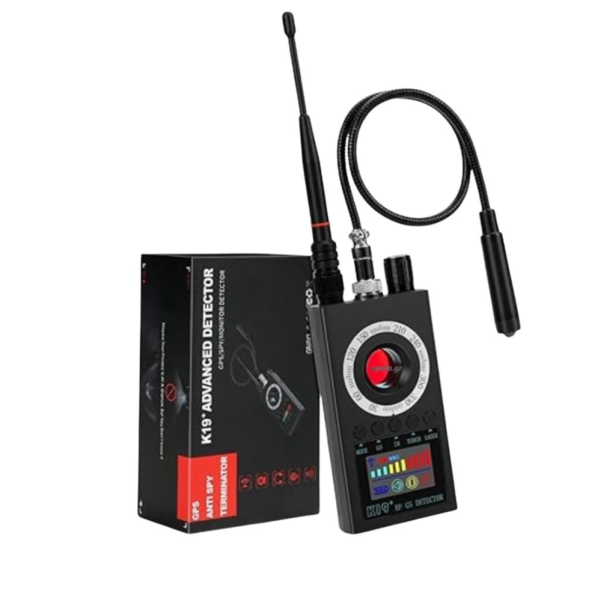Ανιχνευτής Κρυφών Καμερών & GPS Tracker K19+ 1.2-5.8G