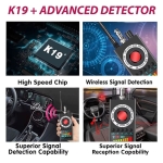 Ανιχνευτής Κρυφών Καμερών & GPS Tracker K19+ 1.2-5.8G