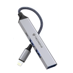Αντάπτορας Lightning 4 σε 1 με 3 Θύρες USB 3.0 Technovo TN-Z002