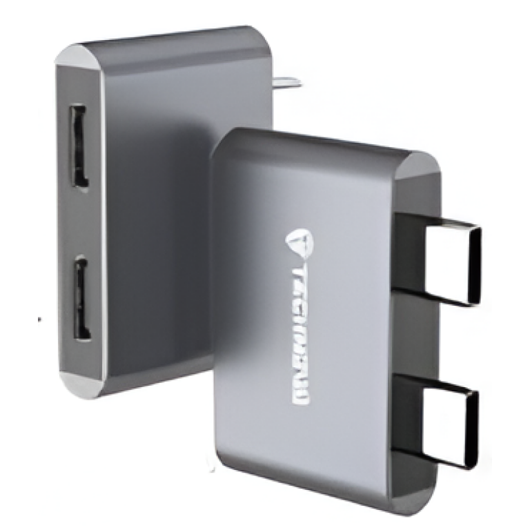 Αντάπτορας USB-C 2 σε 1 με 2 Θύρες Type-C Technovo TN-Z004