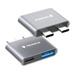 Αντάπτορας USB-C σε USB-C & USB 3.0 με PD 100W Technovo TN-Z005