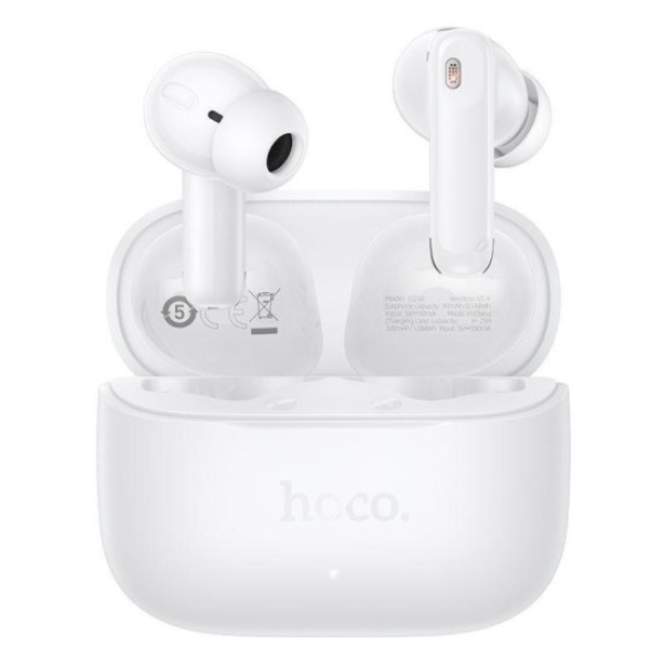Ασύρματα Ακουστικά Bluetooth In-Ear TWS με Θήκη Φόρτισης Λευκά Hoco EQ30