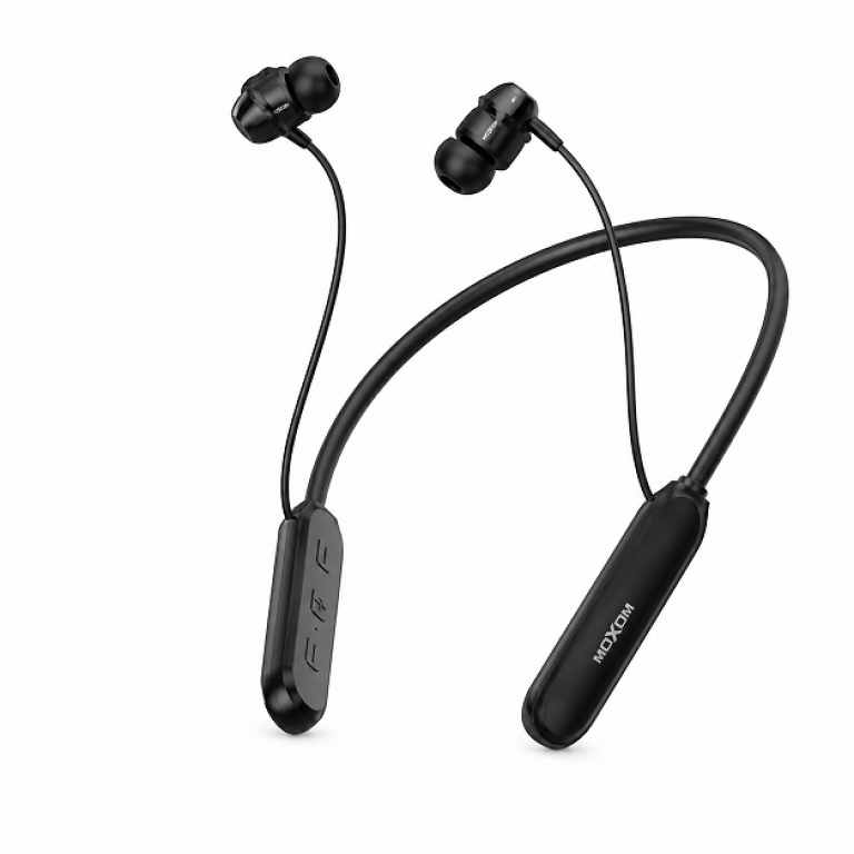 Ασύρματα Ακουστικά Bluetooth Neckband με Μικρόφωνο και 10 Ώρες Λειτουργίας MOXOM MX-TW99