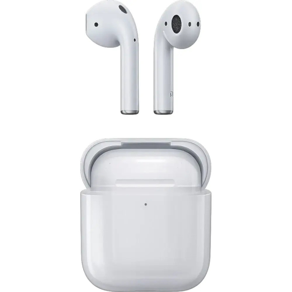 Ασύρματα Ακουστικά Bluetooth TWS 5.3 με Θήκη Φόρτισης Λευκά Moxom MX-TW87 Air 2