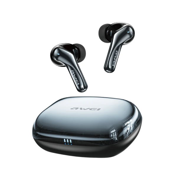 Ασύρματα Ακουστικά ENC Bluetooth 6.0 TWS με Θήκη Φόρτισης Awei T188