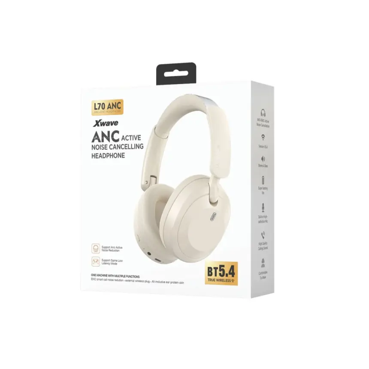 Ασύρματα Bluetooth Ακουστικά Over-Ear με ANC & Μικρόφωνο L70 ANC - Image 3