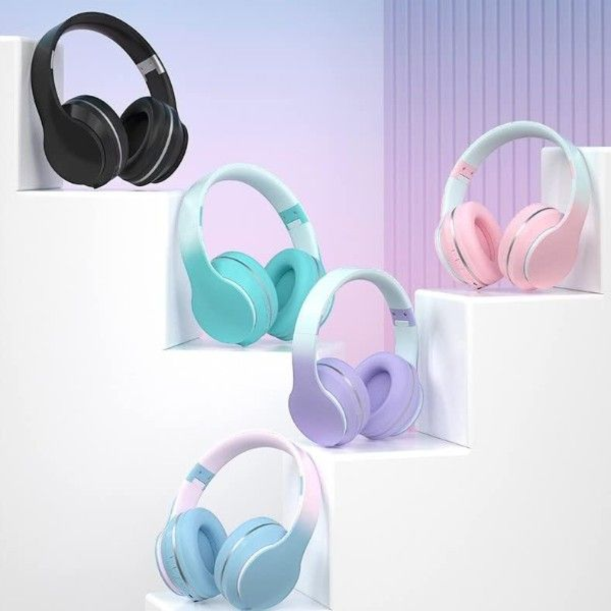 Ασύρματα Bluetooth Ακουστικά Stereo Αναδιπλούμενα HZ-BT611 - Image 7