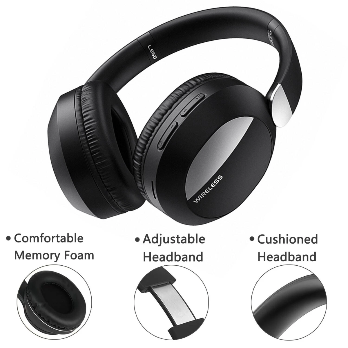 Ασύρματα Bluetooth Over Ear Ακουστικά L960 - Image 14