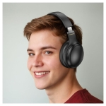 Ασύρματα Over Ear Ακουστικά Bluetooth 5.4 Μαύρα Borofone BO29 Fascinador - Image 5
