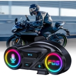 Ασύρματη Ενδοεπικοινωνία Κράνους Y13 Bluetooth 6.0 με FM & IPX6