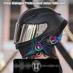 Ασύρματη Ενδοεπικοινωνία Κράνους Y13 Bluetooth 6.0 με FM & IPX6