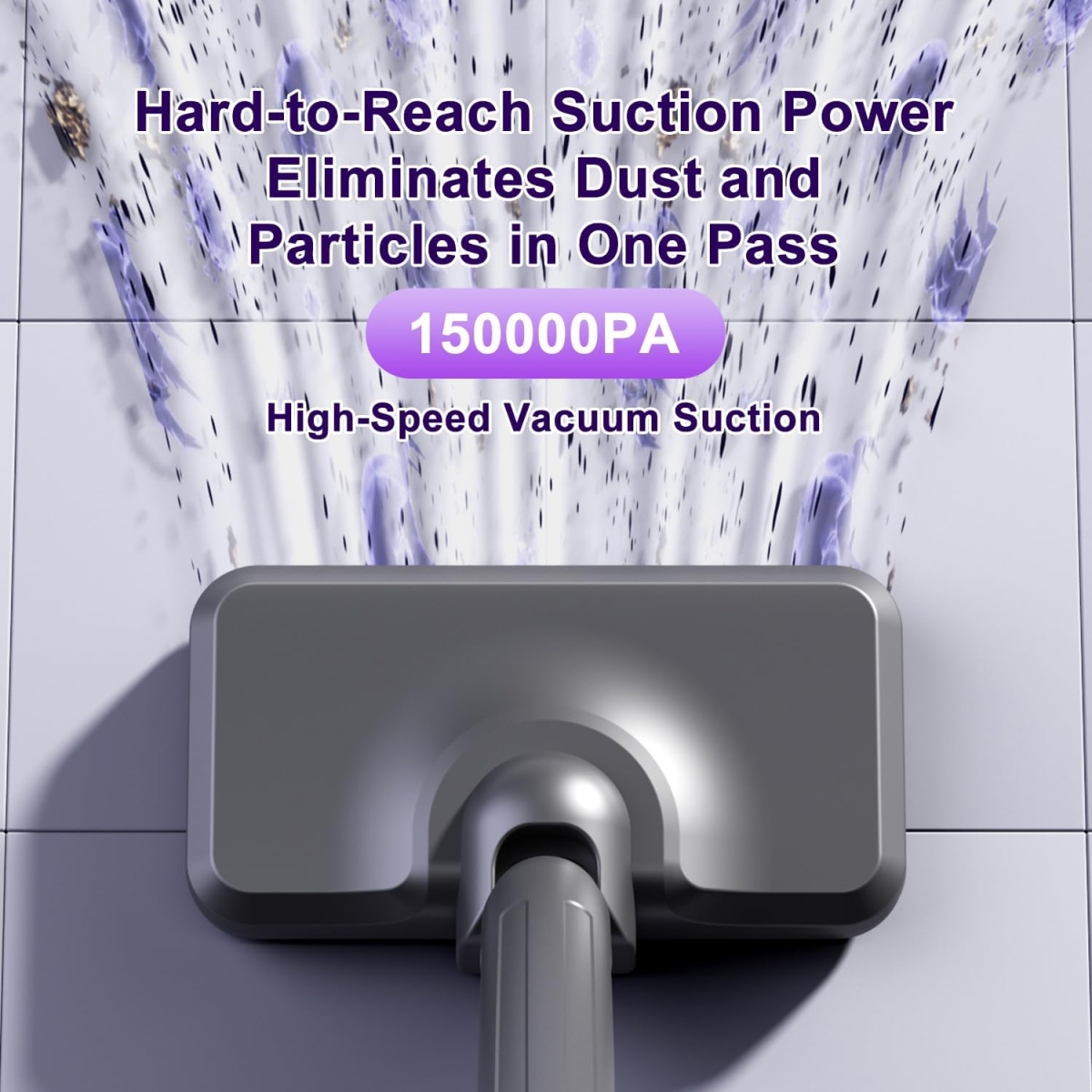 Ασύρματη Σκούπα Stick 4 σε 1 15.000Pa με UV-C και Φίλτρο HEPA KH-288-1 - Image 9