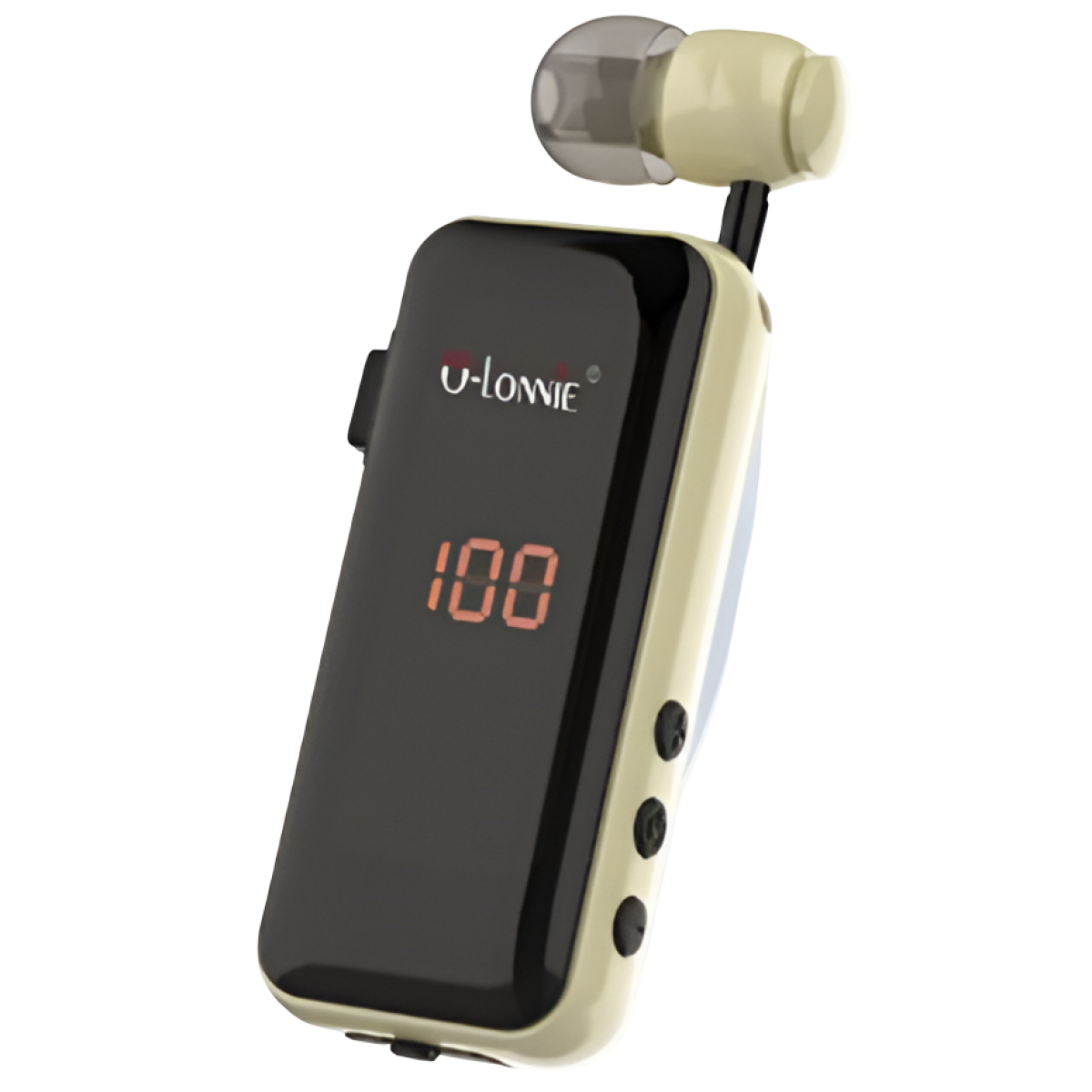 Ασύρματο Ακουστικό Bluetooth 5.3 Clip-On με LED Οθόνη, Δόνηση & TF Card O-Lonnie OL-3 - Image 3