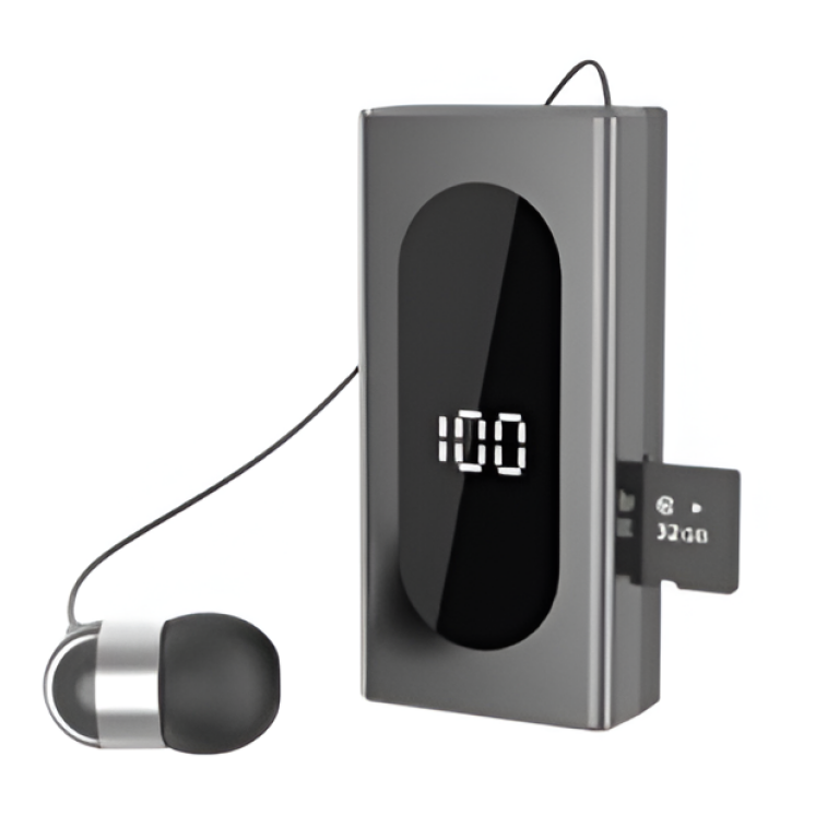 Ασύρματο Ακουστικό Bluetooth 5.3 In-Ear Clip-On με Μικρόφωνο & Multipoint O-Lonnie OL-6