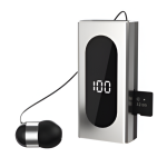 Ασύρματο Ακουστικό Bluetooth 5.3 In-Ear Clip-On με Μικρόφωνο & Multipoint O-Lonnie OL-6