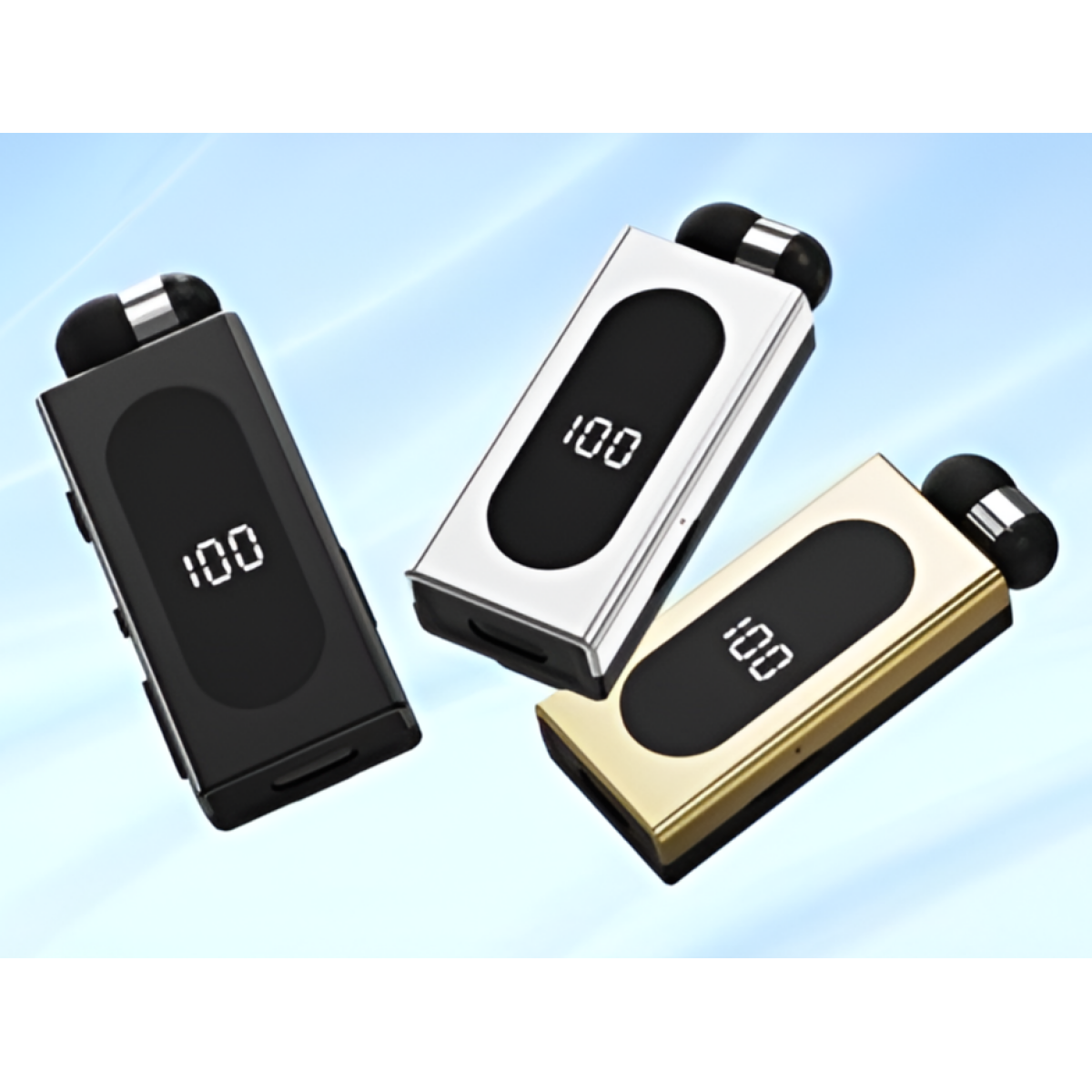 Ασύρματο Ακουστικό Bluetooth 5.3 In-Ear Clip-On με Μικρόφωνο & Multipoint O-Lonnie OL-6 - Image 6