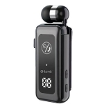 Ασύρματο Ακουστικό Bluetooth Clip-On με LED Οθόνη, TF Card & Δόνηση O-Lonnie OL-1