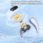 Ασύρματο Ακουστικό Bluetooth TREQA BT-55 Open-Ear με Θήκη Φόρτισης