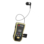 Ασύρματο Bluetooth Ακουστικό Clip-On με LED Οθόνη & TF Card X-300 - Image 3