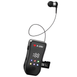Ασύρματο Bluetooth Ακουστικό Clip-On με LED Οθόνη & TF Card X-300