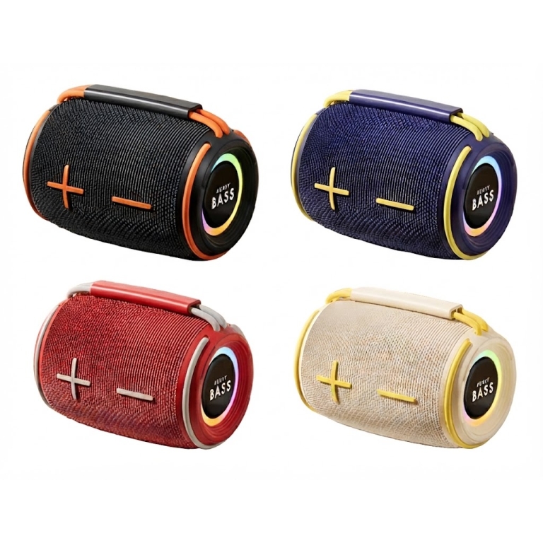 Ασύρματο Bluetooth Ηχείο 8W με Super Bass, RGB Φωτισμό & 360° Ήχο BASS-20