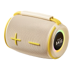 Ασύρματο Bluetooth Ηχείο 8W με Super Bass, RGB Φωτισμό & 360° Ήχο BASS-20