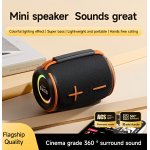 Ασύρματο Bluetooth Ηχείο 8W με Super Bass, RGB Φωτισμό & 360° Ήχο BASS-20